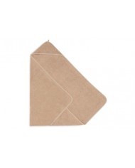 Cape de bain Éponge 100x100cm - Biscuit