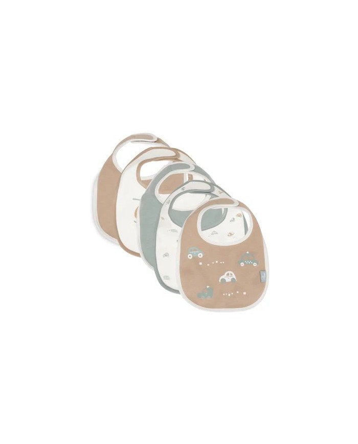 Lot de 5 bavoirs imperméables - On The Go