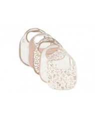 Lot de 5 bavoirs imperméables - Bloomy