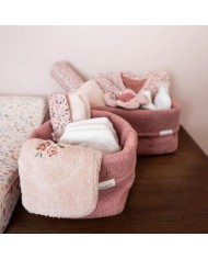 Panier de rangement grand - Pure pink blush