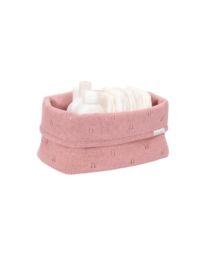 Panier de rangement grand - Pure pink blush