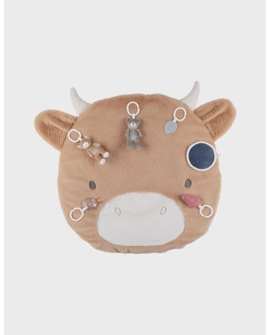 Tapis d’éveil beige - Fluffy Cow