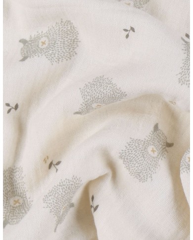 Lot de 3 tétras 70x70 cm en gaze de coton bio