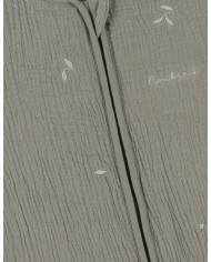 Gigoteuse 70 cm manches amovibles gaze de coton bio