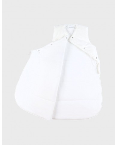Gigoteuse écrue brodée 70 cm en Veloudoux®