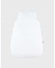 Gigoteuse écrue brodée 70 cm en Veloudoux®