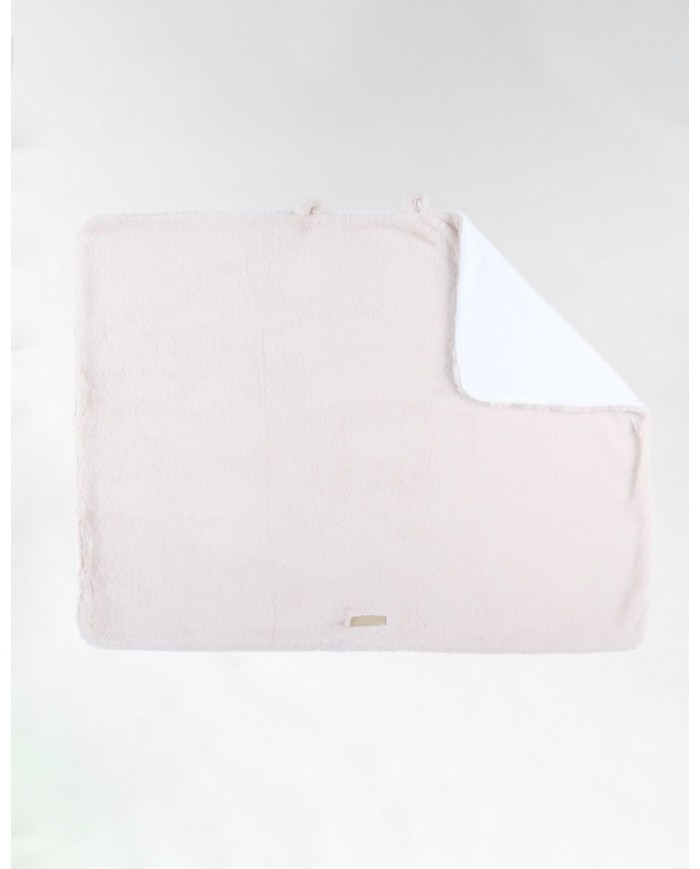 Couverture en Groloudoux 75x100 cm - Beige