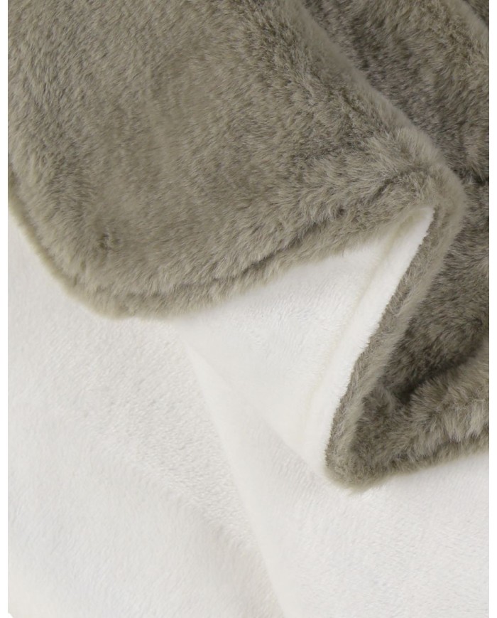 Couverture en Groloudoux 75x100 cm - Kaki