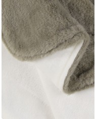 Couverture en Groloudoux 75x100 cm - Kaki