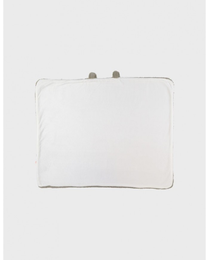 Couverture en Groloudoux 75x100 cm - Kaki