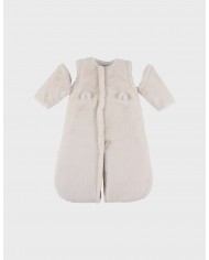 Gigoteuse 70 cm en fausse fourrure - Beige