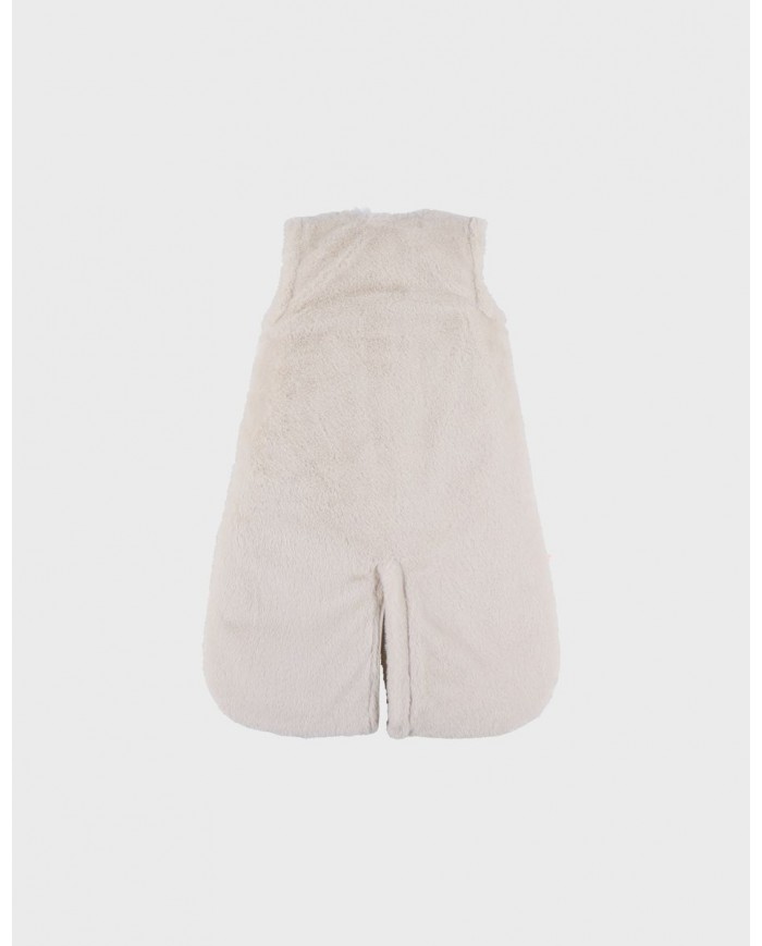 Gigoteuse 70 cm en fausse fourrure - Beige