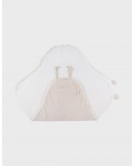 Couverture promenade en fausse fourrure 65x45 cm - Beige