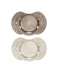 Sucette Dynamique 0-3 mois - Harmony creme / brown