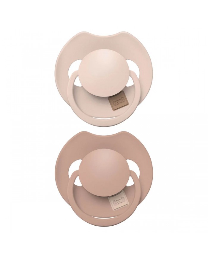 Sucettes Dynamique Prime 0-6 mois - Nude/Blush