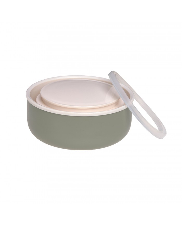 Thermos repas 350 ml - Happy Prints, olive