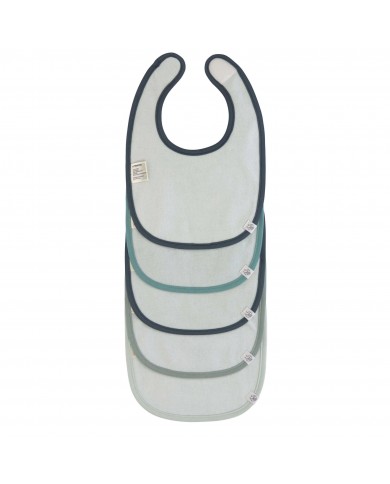 Lot de 5 bavoirs éponge Garden Explorer Tracteur