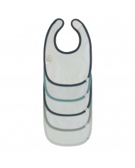 Lot de 5 bavoirs éponge Garden Explorer Tracteur