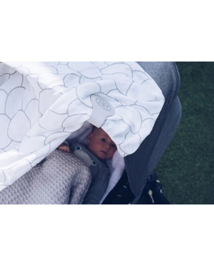 Set clips magnétiques en cuir Cloby - Black