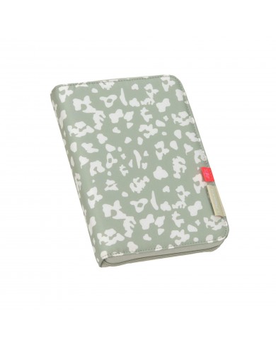 Pochette carnet de santé - Leo, kaki clair