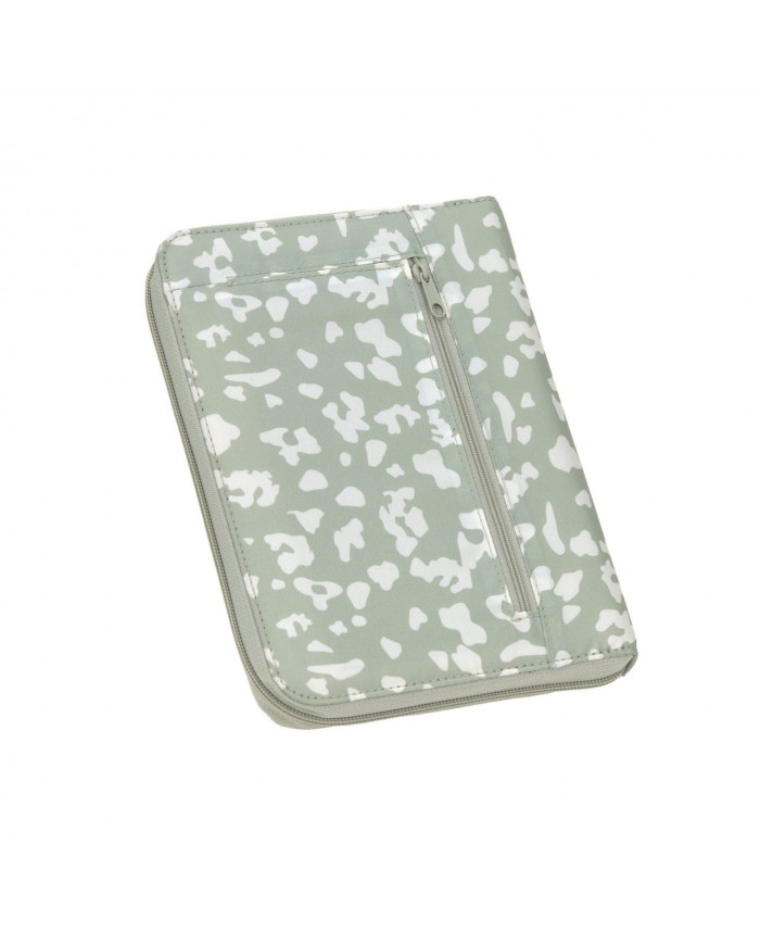 Pochette carnet de santé - Leo, kaki clair