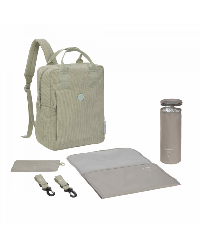 Sac à dos à langer - Vividal Cord, Khaki