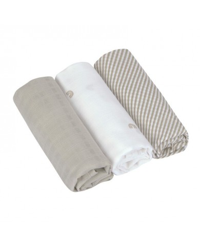 Lot de 3 tétras 80x80cm - Rainbow