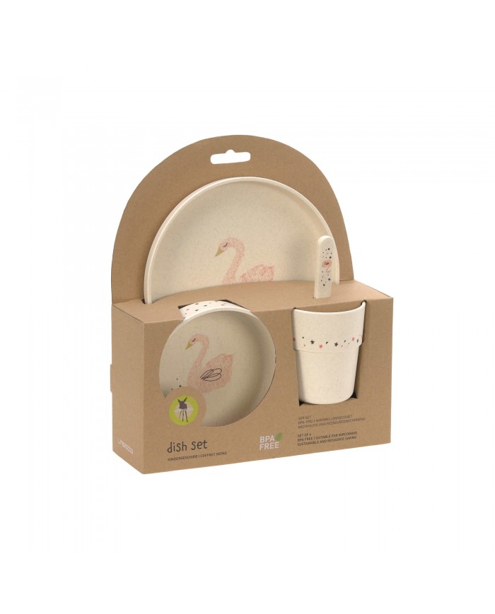 Coffret Repas Enfant - Little Water, Cygne