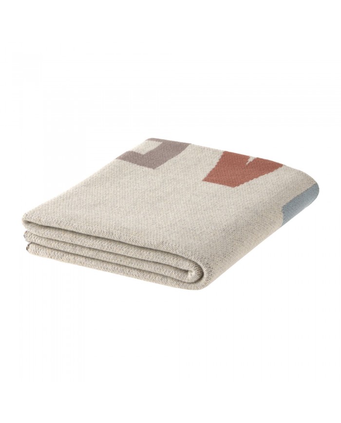 Couverture 80x100 cm - Coton Bio, Happy nature