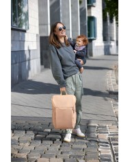 Sac à dos à langer - Slender Up, camel