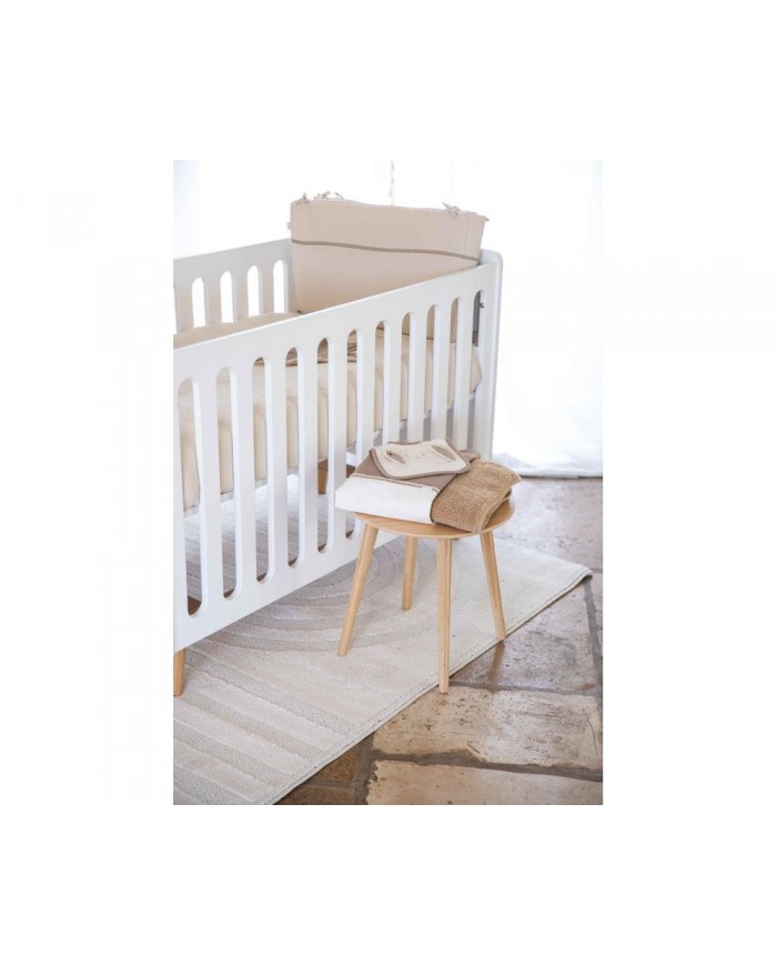 tour de lit/parc  creme