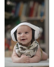 Casque anti-bruit 0-18 m blanc - blanc