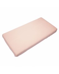 Drap housse jersey 90x200cm, Rose