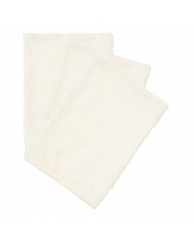 Gants de toilette (3 pièces) - Daisy white
