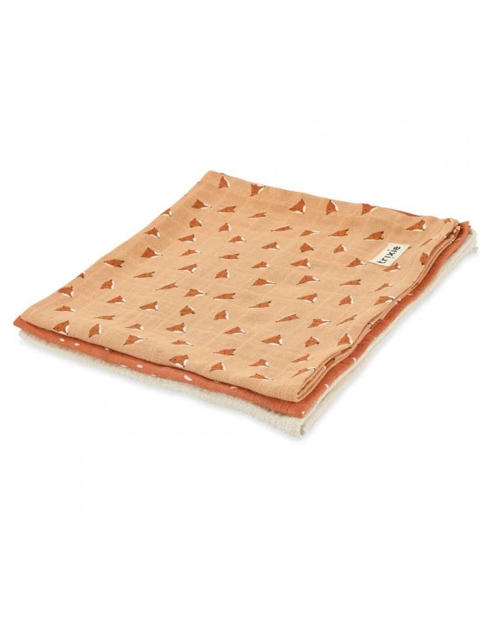 Lot de 3 tétras 55x55cm - Fierce Fox