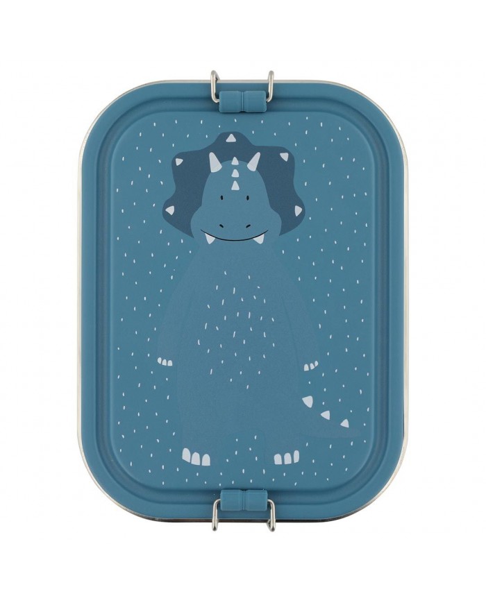 Grande boîte à tartine en inox - Mr. Triceratops