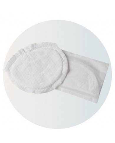 Lot de 50 coussinets d'allaitement jetables en bambou