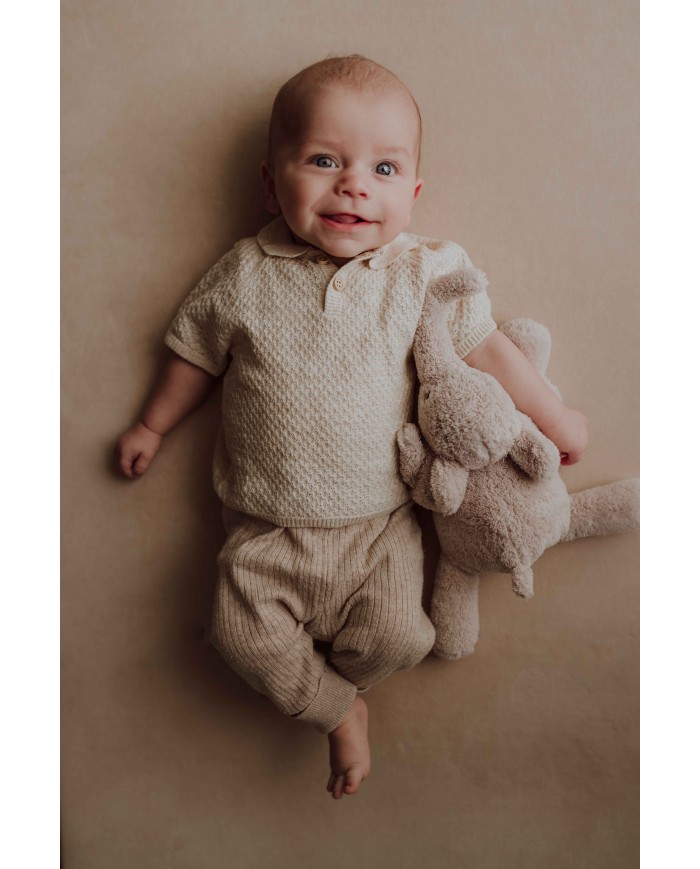 Doudou Battements de Coeur Georges l'éléphant - Blush