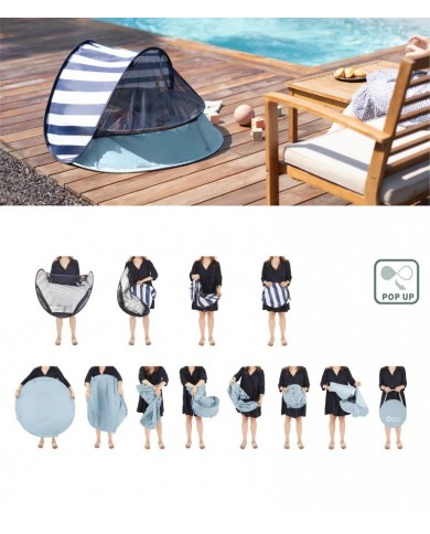 Tente anti UV 3 en 1 Aquani - Marinière