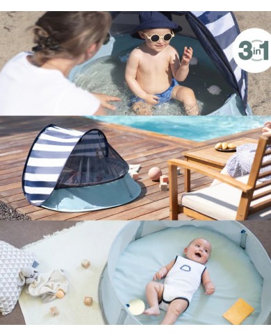 Tente anti UV 3 en 1 Aquani - Marinière