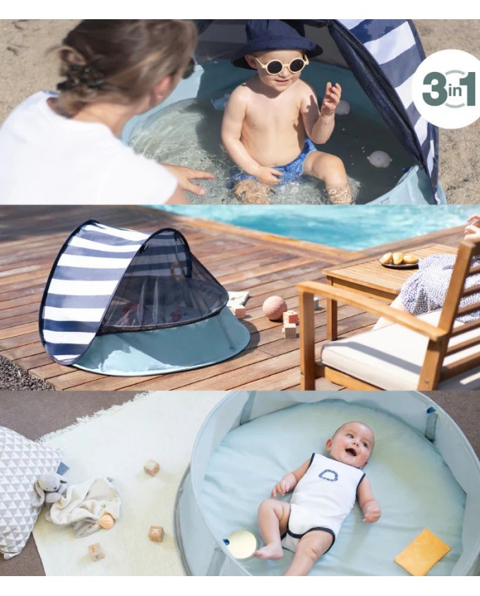 Tente anti UV 3 en 1 Aquani - Marinière