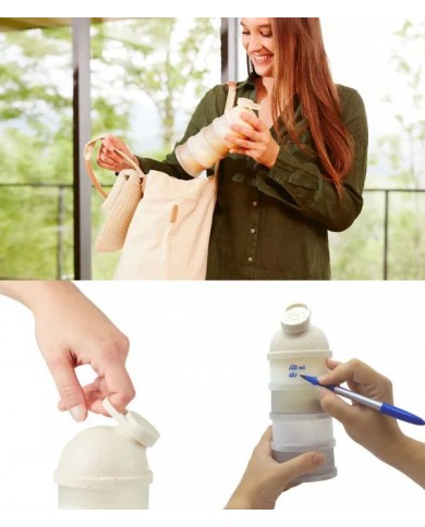 Boîte doseuse Babydose - Mineral beige