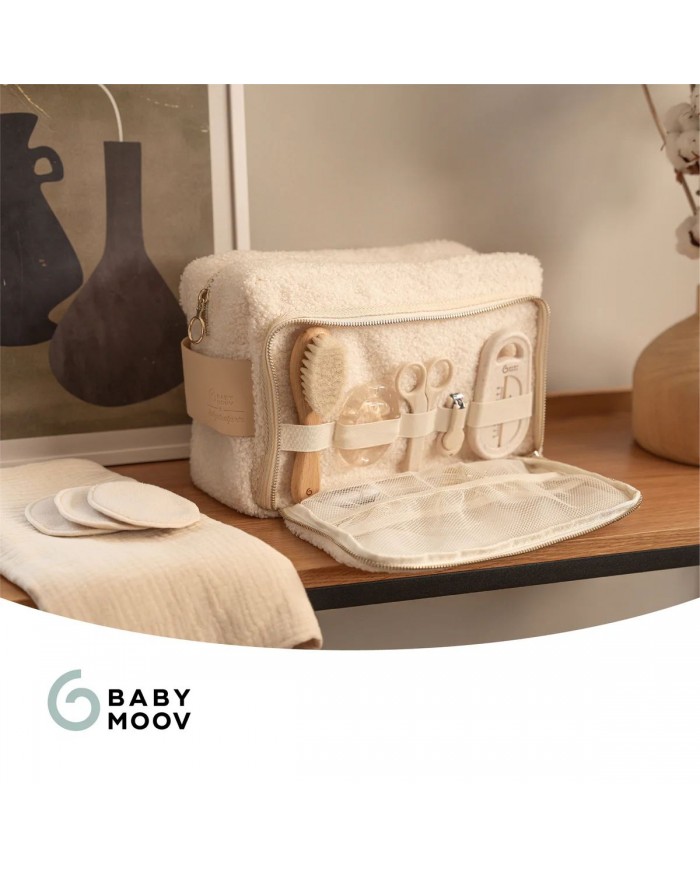 Trousse de toilette bébé Curl White