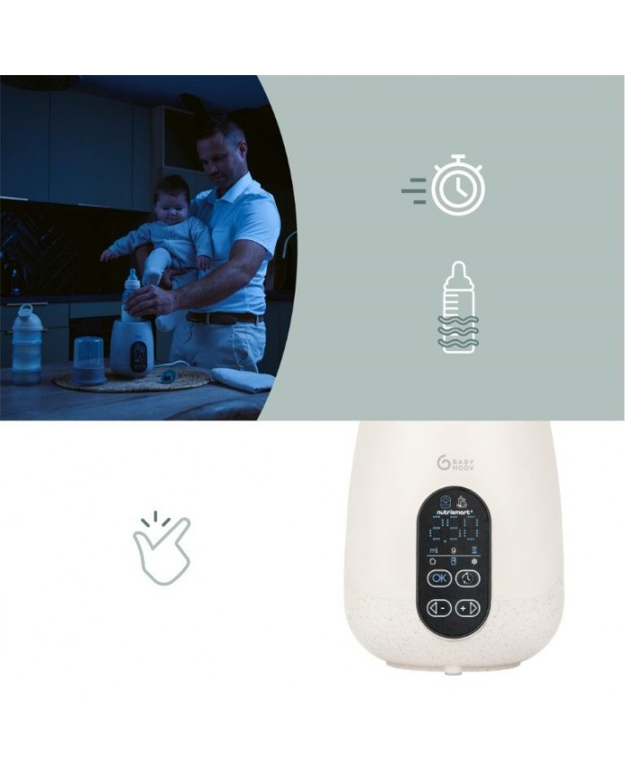 Chauffe biberon / Stérilisateur NutriSmart + - Mineral beige