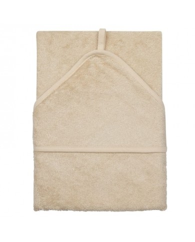 Cape de bain xxl (95x95cm) - Frosted almond