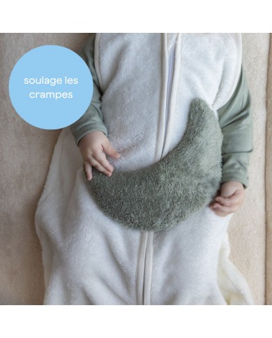 Bouillotte Lune de chaleur - Misty rose