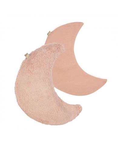 Bouillotte Lune de chaleur - Misty rose