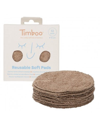 Cotons réutilisables (12 cotons) - Savannah sand