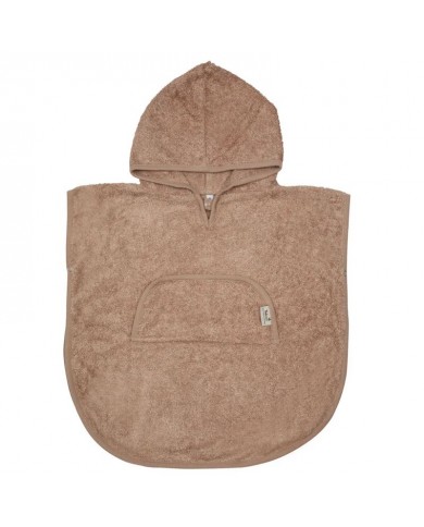 Poncho col V 2-4 ans - Savannah sand