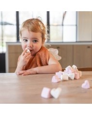 Bavoir XL Waterproof - 37x50cm - Sunrise Orange